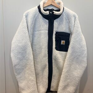 Rare Carhartt WIP Prentis Liner fleece jacket